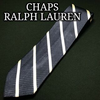 チャップス(CHAPS)のラルフローレン レジメンタル ネイビー ネクタイ A107-G01(ネクタイ)