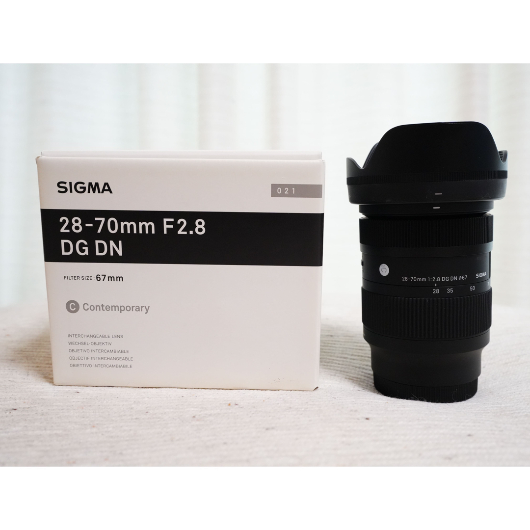 SIGMA(シグマ)のSigma 28-70mm F2.8 DG DN ソニーE用 スマホ/家電/カメラのカメラ(レンズ(ズーム))の商品写真