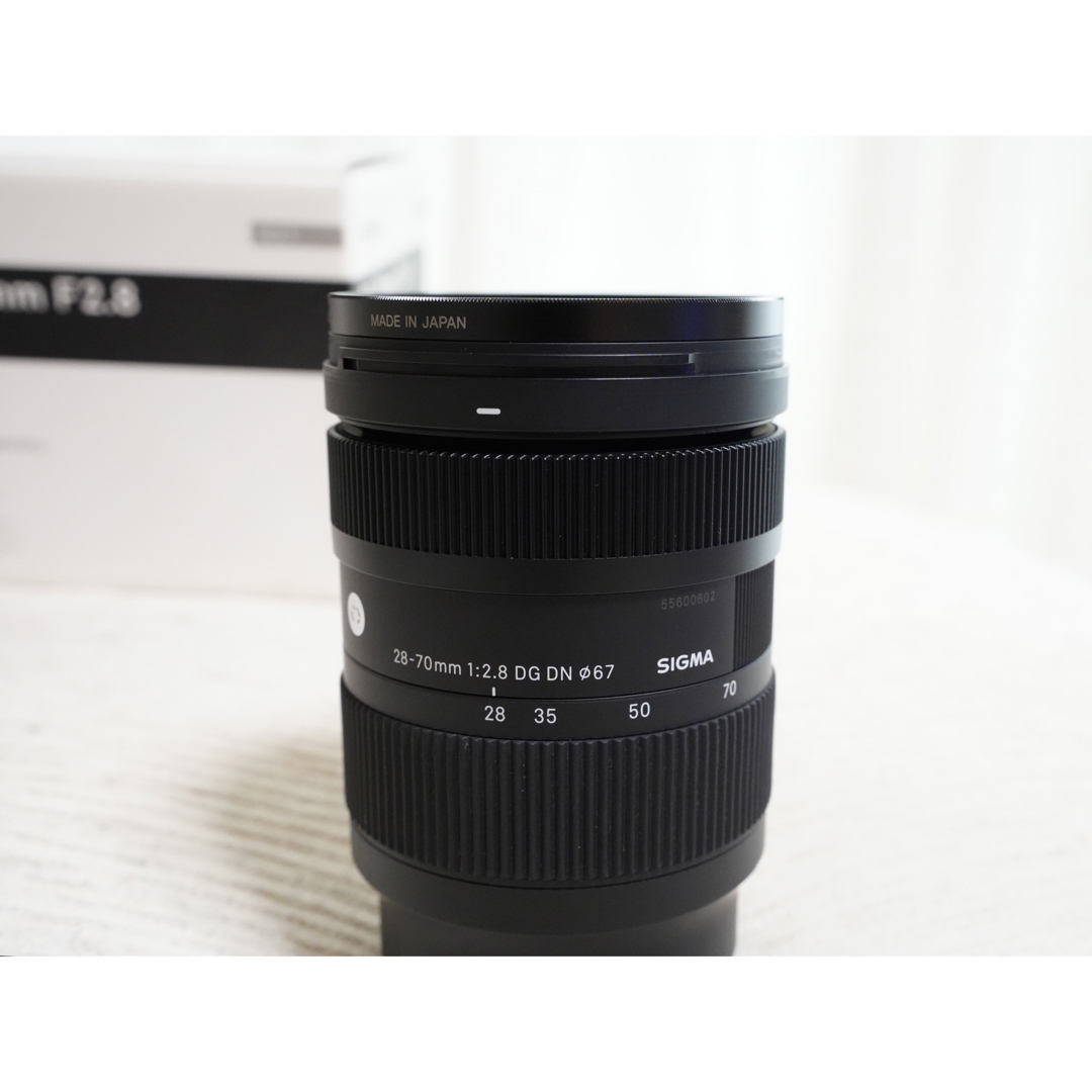 SIGMA(シグマ)のSigma 28-70mm F2.8 DG DN ソニーE用 スマホ/家電/カメラのカメラ(レンズ(ズーム))の商品写真