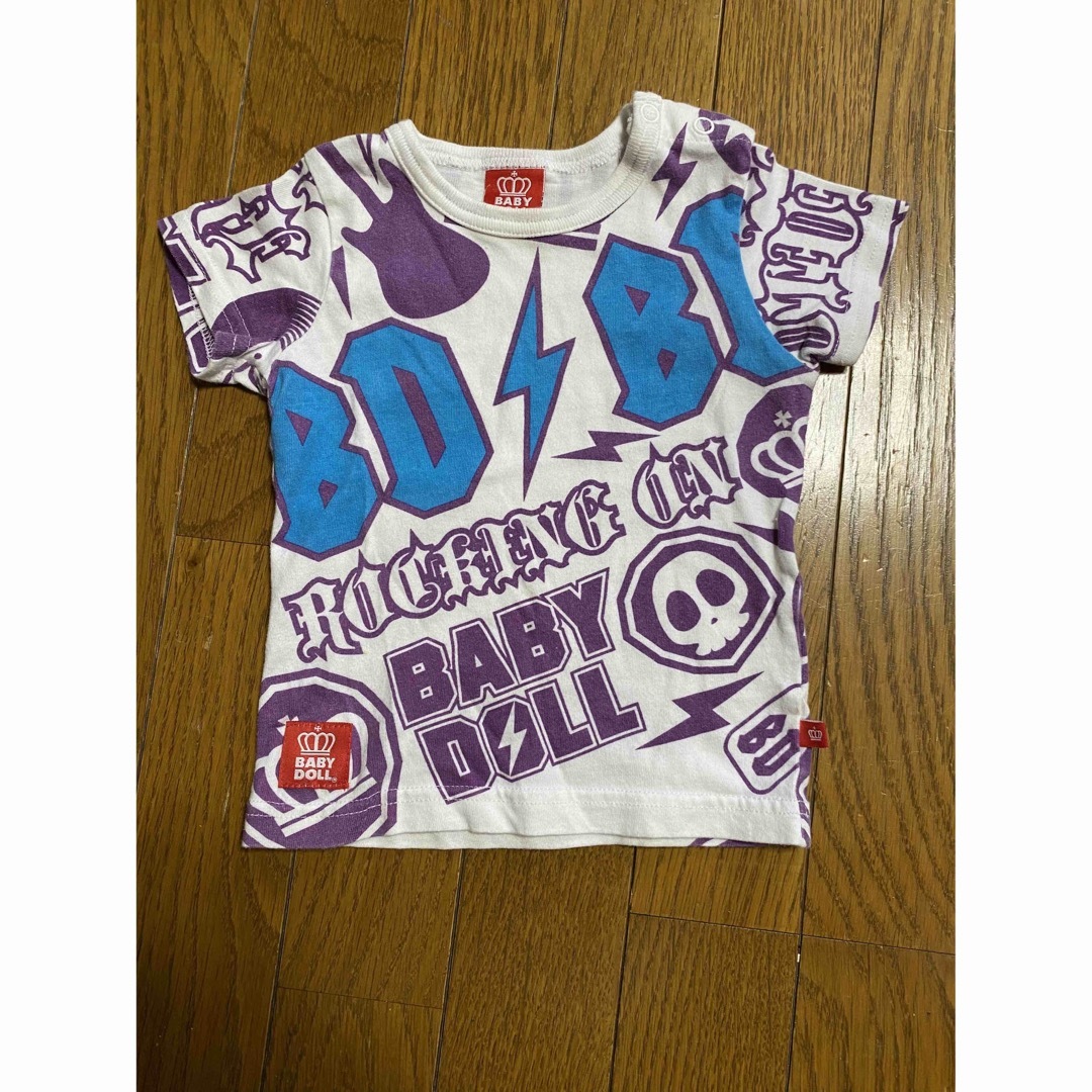 BABYDOLL(ベビードール)のベビードール　90 Tシャツ キッズ/ベビー/マタニティのキッズ服男の子用(90cm~)(Tシャツ/カットソー)の商品写真