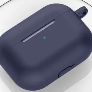 シリコン AirPods Proケース グリーン　エアポッズプロ カバー 保護(モバイルケース/カバー)