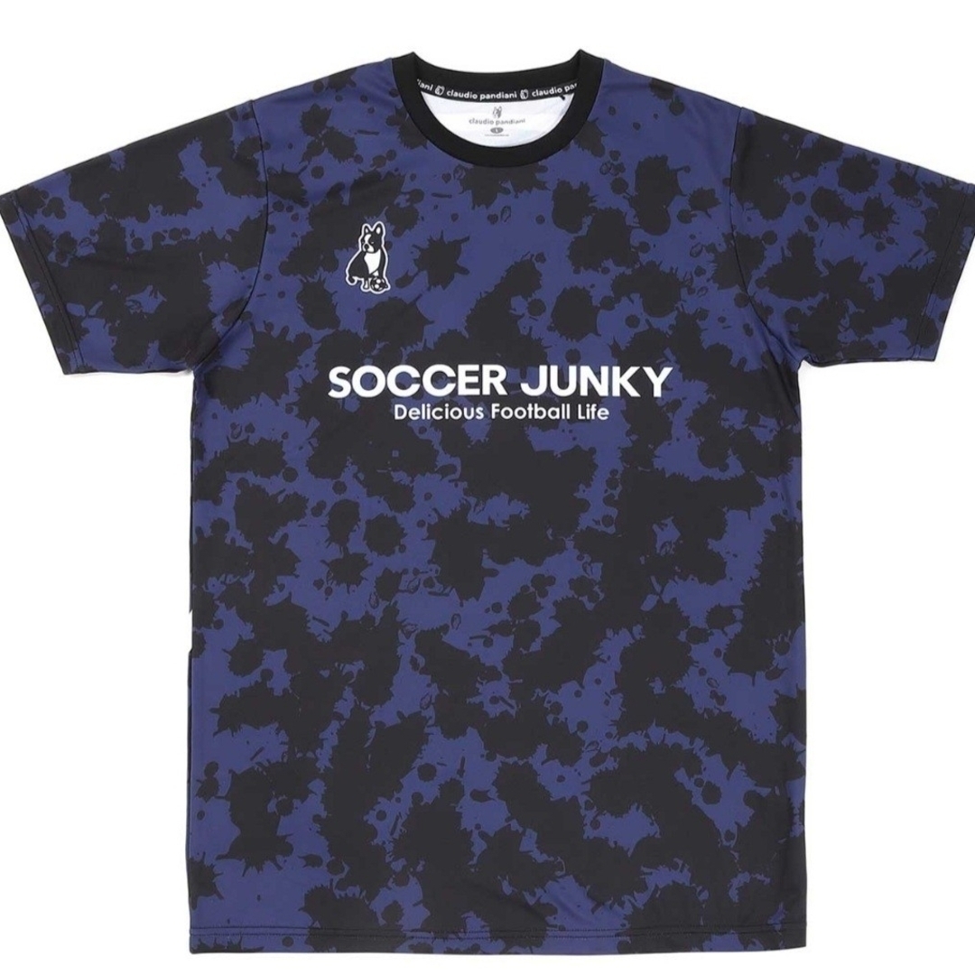 soccer junky(サッカージャンキー)の送料込🌟新品未使用🌟サッカージャンキー🌟ロングシルエットワークアウトシャツ スポーツ/アウトドアのサッカー/フットサル(ウェア)の商品写真