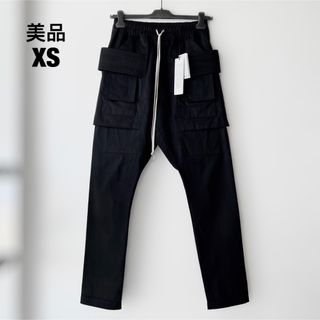 DRKSHDW - 美品 RickOwens DRKSHDW ブラックカーゴパンツ XSの通販 by