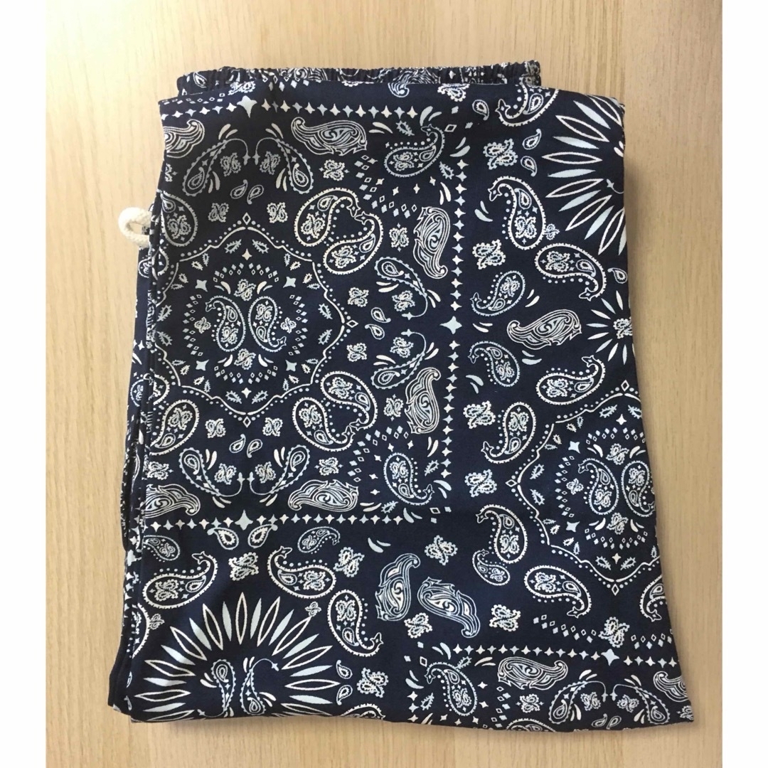 COOKMAN (クックマン) Chef Pants Paisley Navy