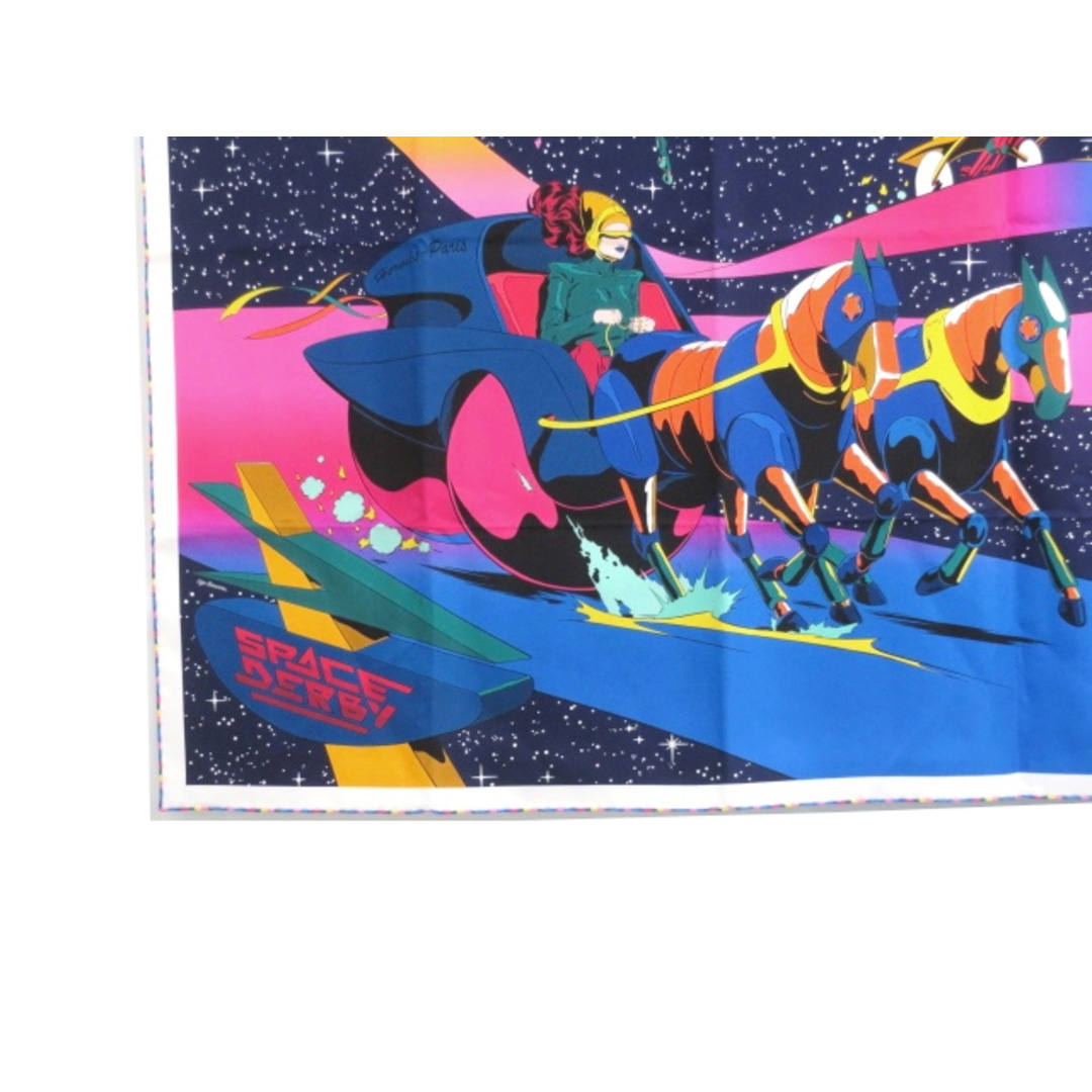 Hermes - □美品□ エルメス カレ 90 スカーフ SPACE DERBY スペース