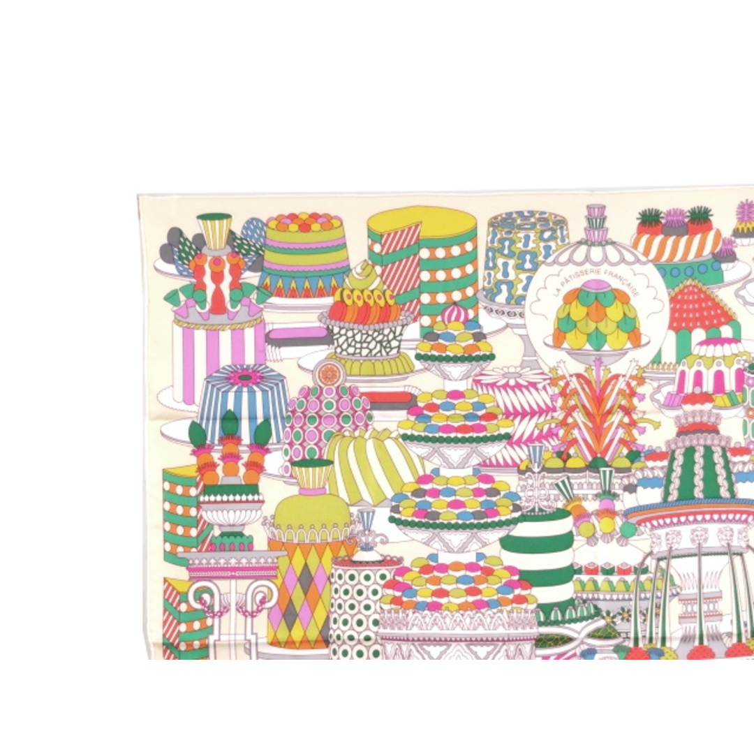 HERMES - □新同□ エルメス カレ 90 LA PATISSERIE FRANCAISE HERMES - □新同□ エルメス カレ 90 LA PATISSERIE FRANCAISE