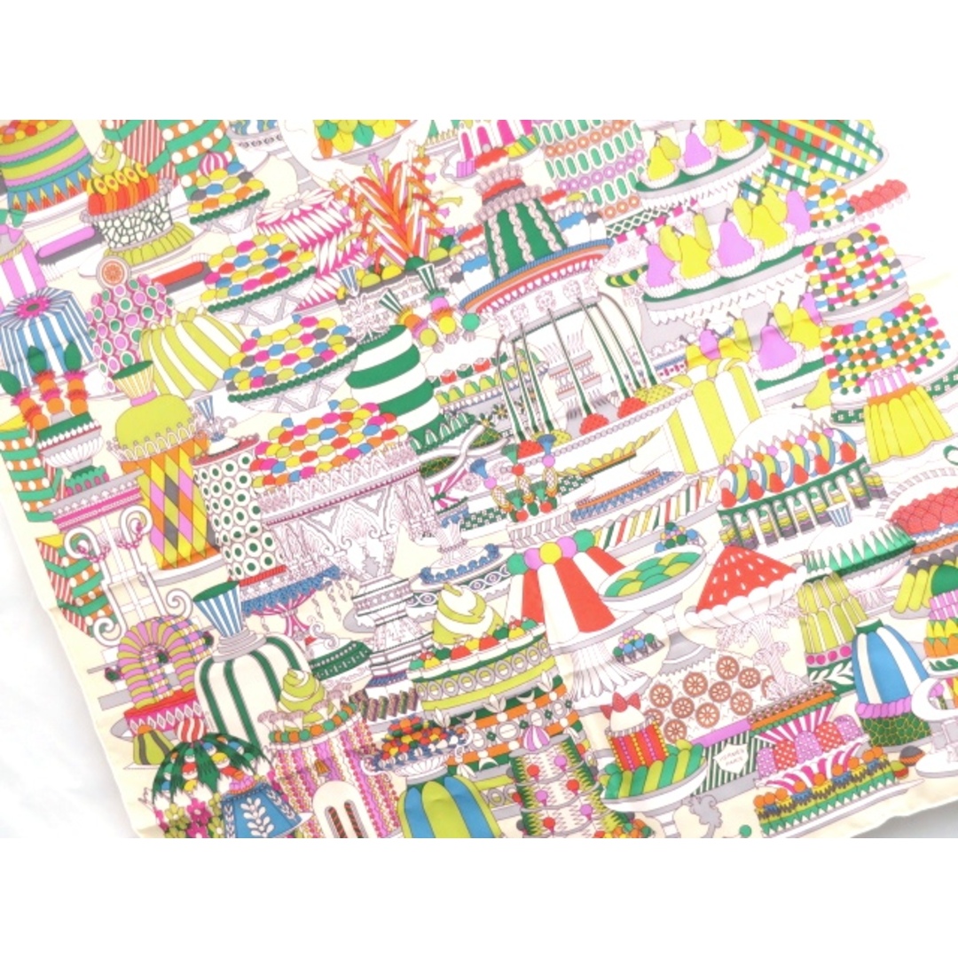 HERMES - □新同□ エルメス カレ 90 LA PATISSERIE FRANCAISE HERMES - □新同□ エルメス カレ 90 LA PATISSERIE FRANCAISE