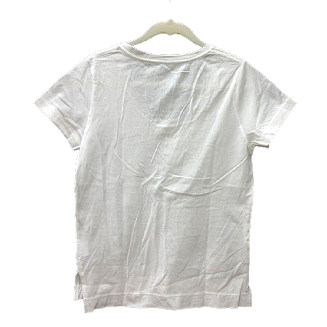 SLOBE IENA(スローブイエナ)のスローブ イエナ SLOBE カットソー Tシャツ Uネック 半袖 白 ホワイト レディースのトップス(Tシャツ(半袖/袖なし))の商品写真