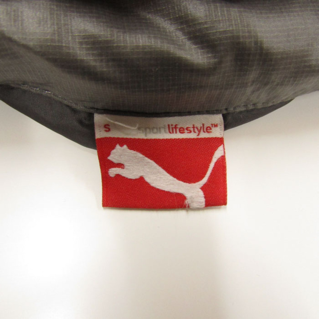 PUMA(プーマ)のプーマ ダウンジャケット ジップアップ ブルゾン アウター ナイロン スポーツウェア レディース Sサイズ グレー PUMA レディースのジャケット/アウター(ダウンジャケット)の商品写真