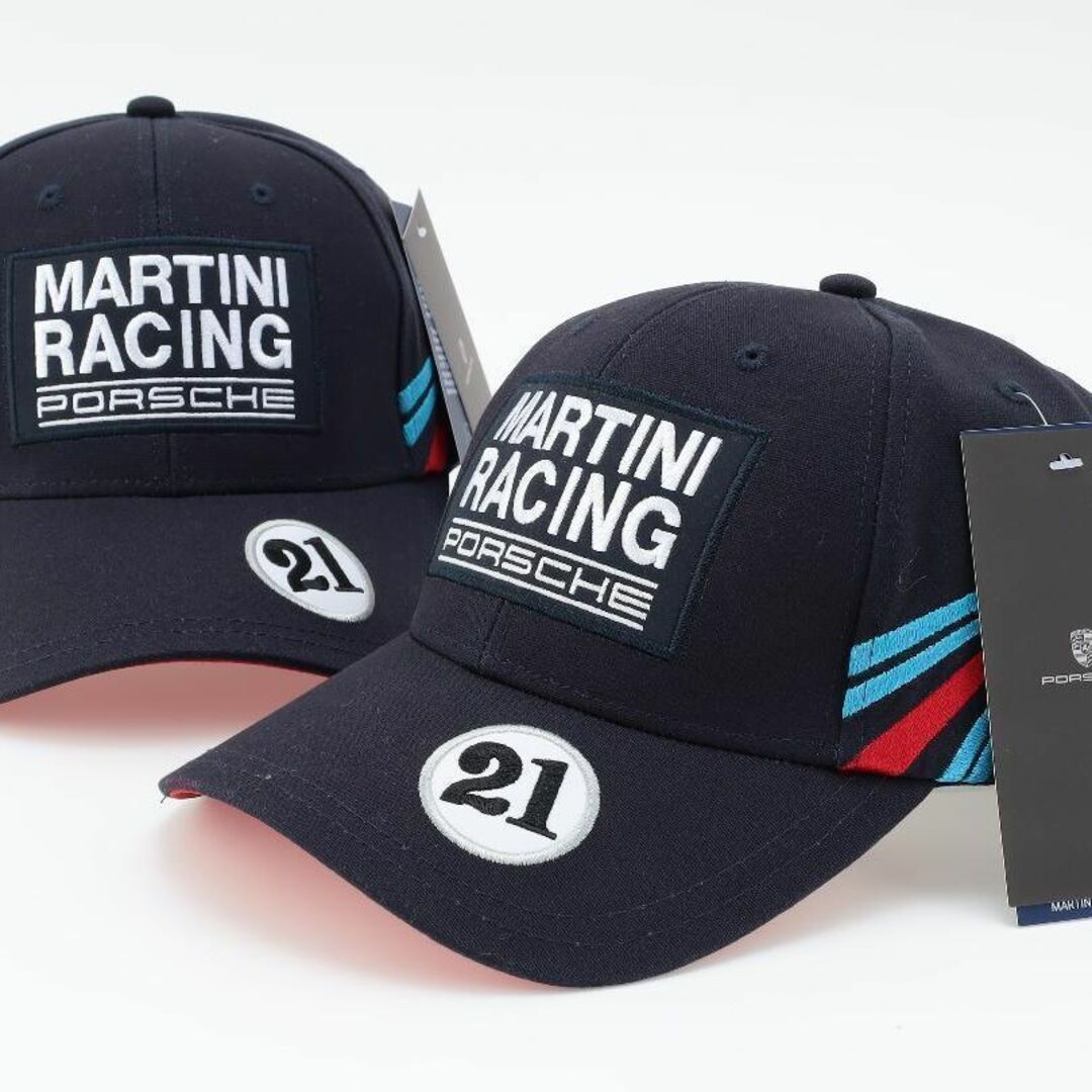 Porsche(ポルシェ)のPorsche MARTINI Racing ポルシェ 21 キャップ 1個 メンズの帽子(キャップ)の商品写真