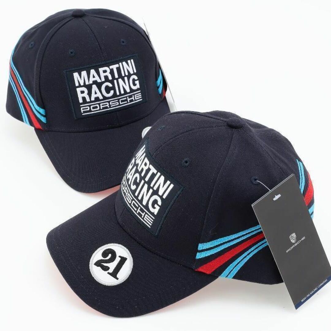 Porsche(ポルシェ)のPorsche MARTINI Racing ポルシェ 21 キャップ 1個 メンズの帽子(キャップ)の商品写真