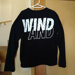 ウィンダンシー(WIND AND SEA)の★【希少】★【WIND AND SEA】★【ドット柄】【 ビッグロゴ】★ロンT★(Tシャツ/カットソー(七分/長袖))