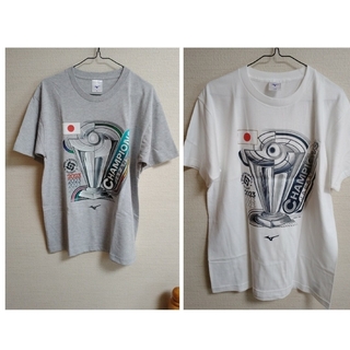 ミズノ(MIZUNO)の気まぐれSALE😊2023WBC優勝記念オーセンティックTシャツ2枚セット(Tシャツ/カットソー(半袖/袖なし))
