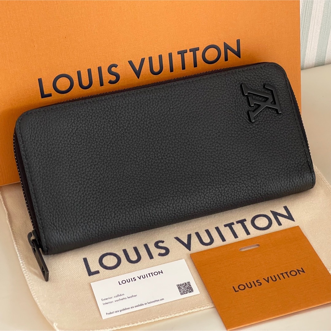 ファッション小物LOUIS VUITTON ヴェルティカル M81743 アエログラム 長財布