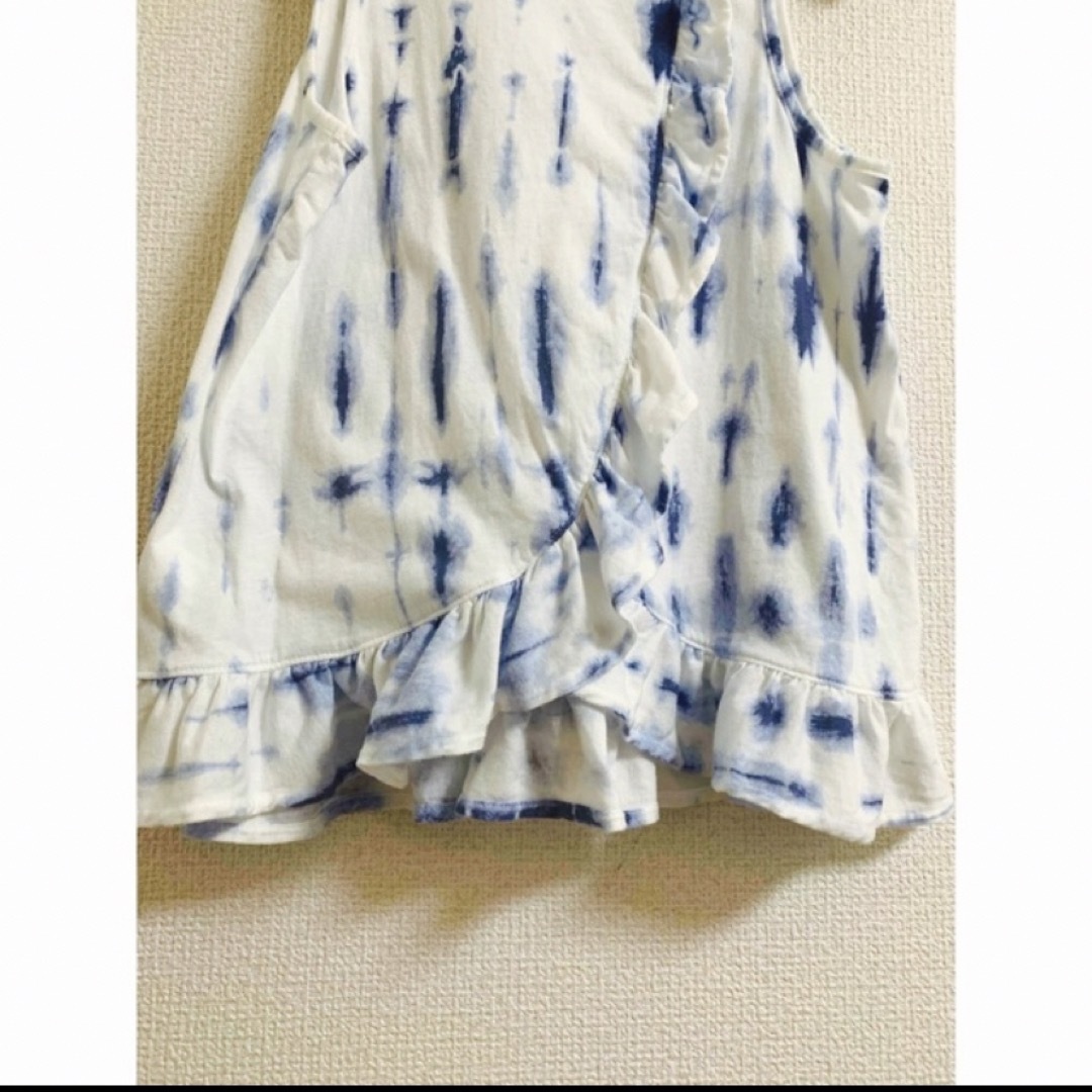 GAP Kids(ギャップキッズ)の新品　gap  フリル付きタンクトップ　160cm キッズ/ベビー/マタニティのキッズ服女の子用(90cm~)(Tシャツ/カットソー)の商品写真