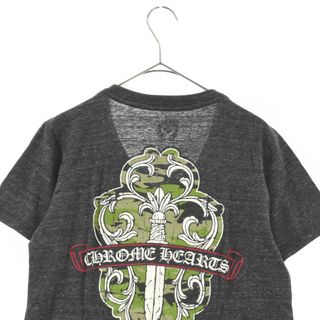 CHROME HEARTS クロムハーツ ダガープリント半袖 Vネック T