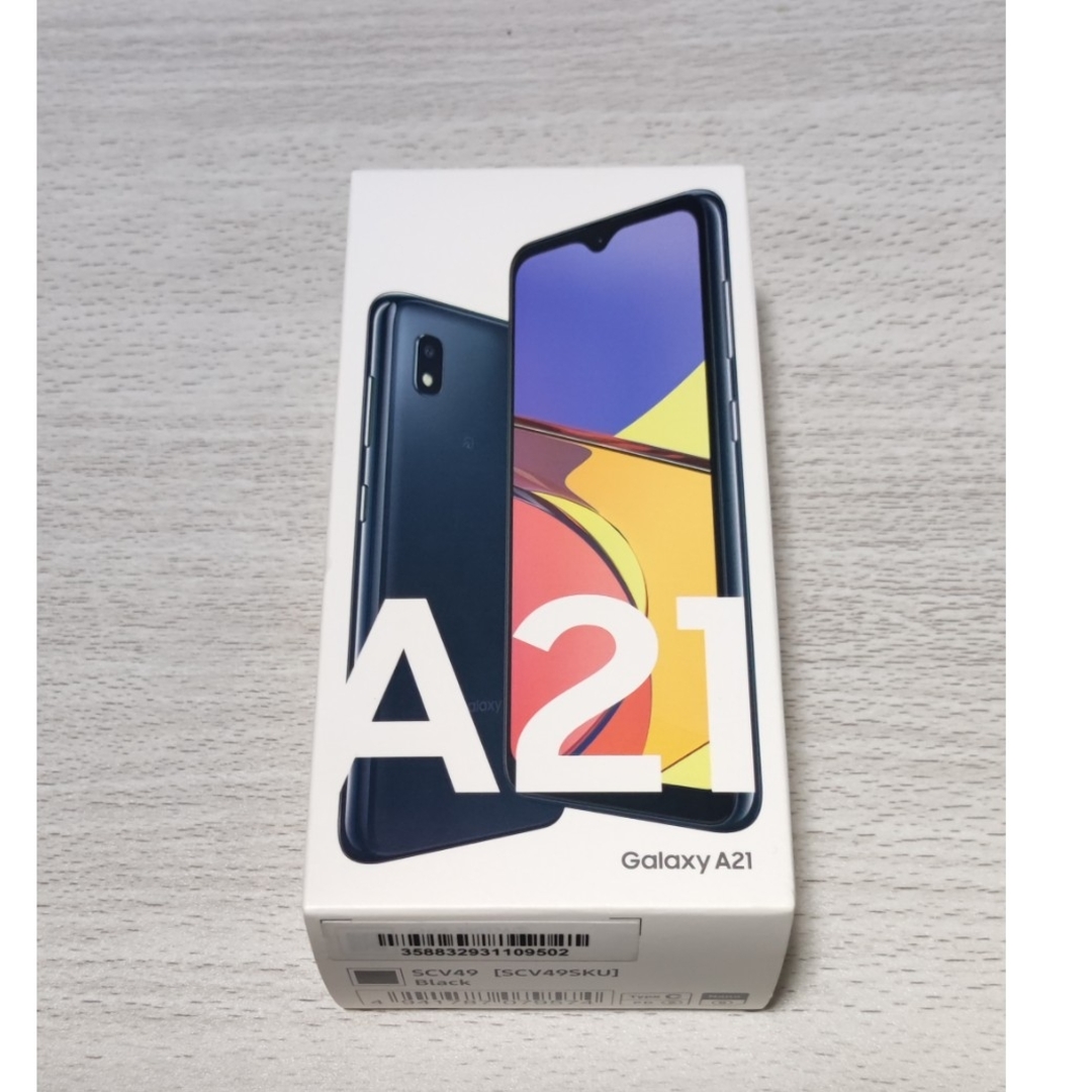 Galaxy A21 ブラック