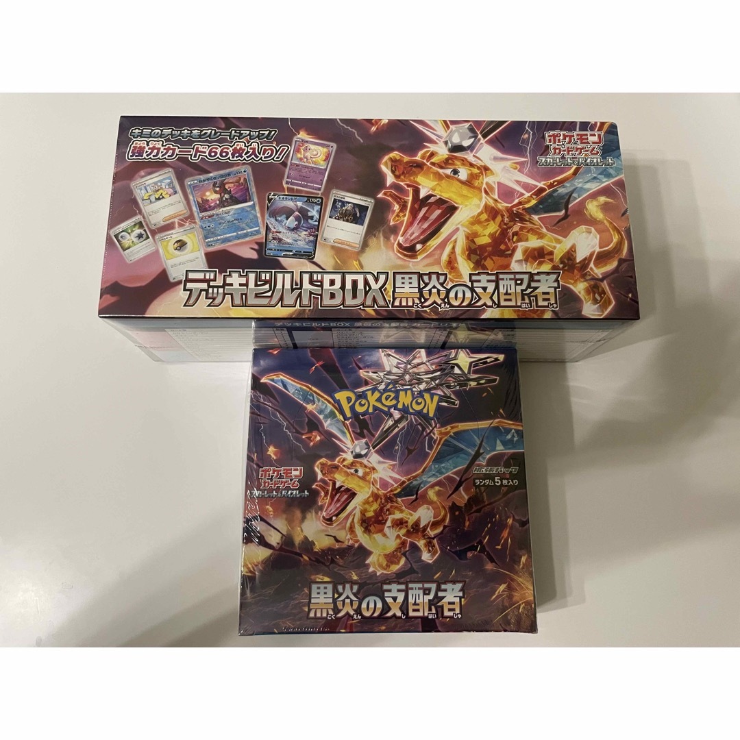 ポケモン カードゲーム スカーレット ex 4 BOX シュリンク切り込みあり