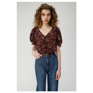 マウジー(moussy)のmoussy トップス(カットソー(半袖/袖なし))