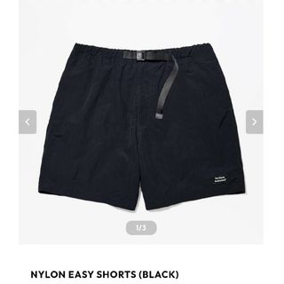 ワンエルディーケーセレクト(1LDK SELECT)のENNOY NYLON EASY SHORTS (BLACK)(ショートパンツ)