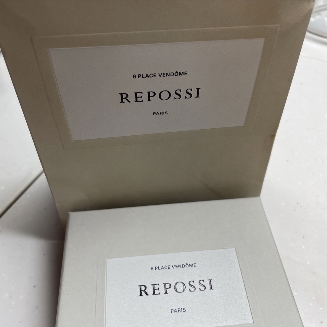 REPOSSI - REPOSSI Antifer ハートスモール フープイアリング REPOSSI - REPOSSI Antifer ハートスモール フープイアリング