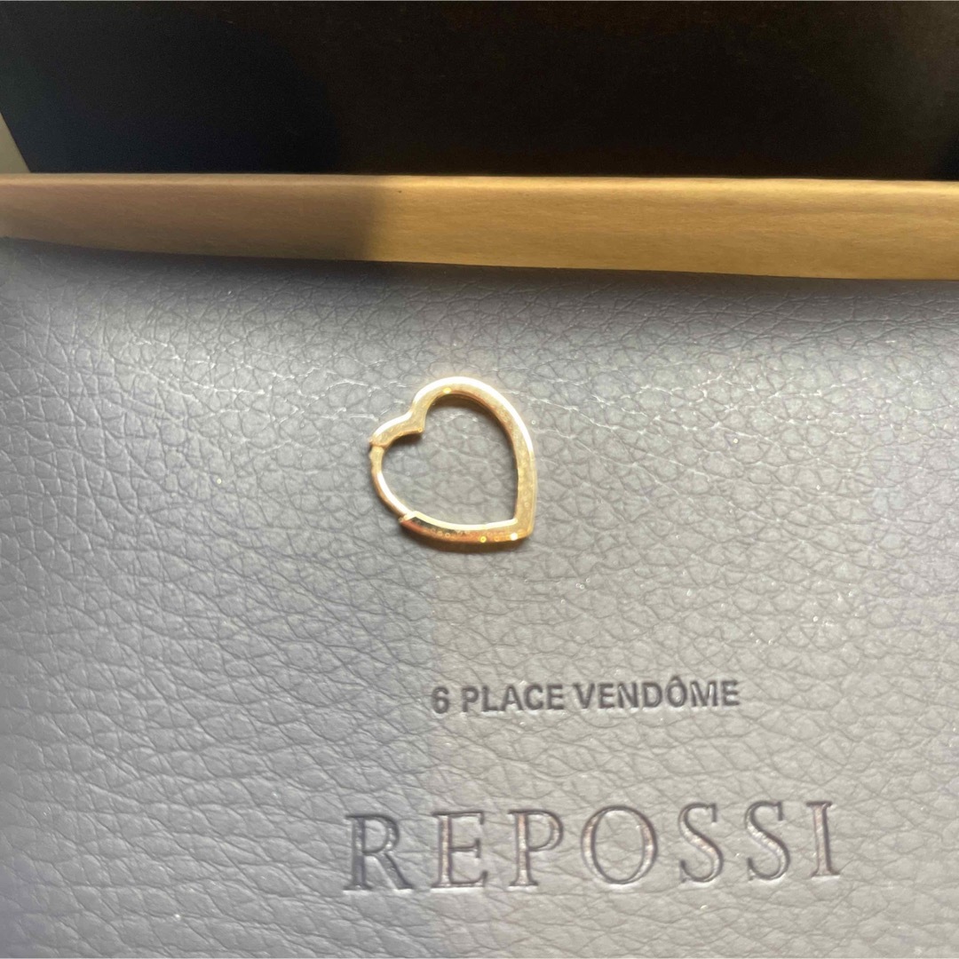 REPOSSI - REPOSSI Antifer ハートスモール フープイアリング REPOSSI - REPOSSI Antifer ハートスモール フープイアリング