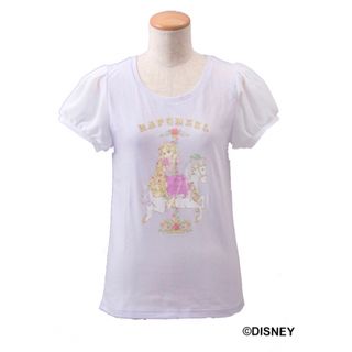 ディズニー(Disney)の【新品】ラプンツェル　Tシャツ　Mサイズ　ディズニーリゾート(Tシャツ(半袖/袖なし))