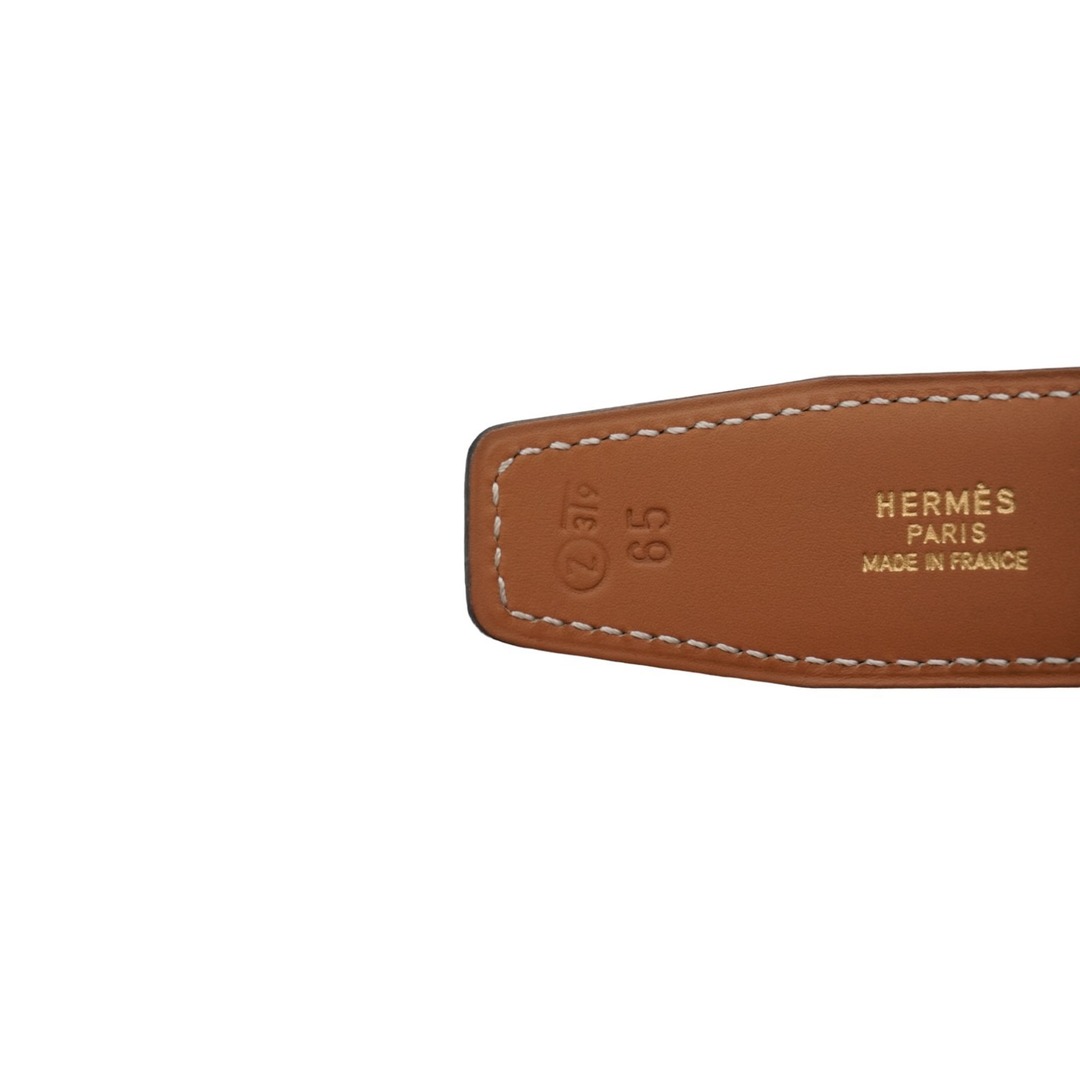 Hermes   HERMES エルメス ベルト バックル Hベルト ○Z刻印 ブラック