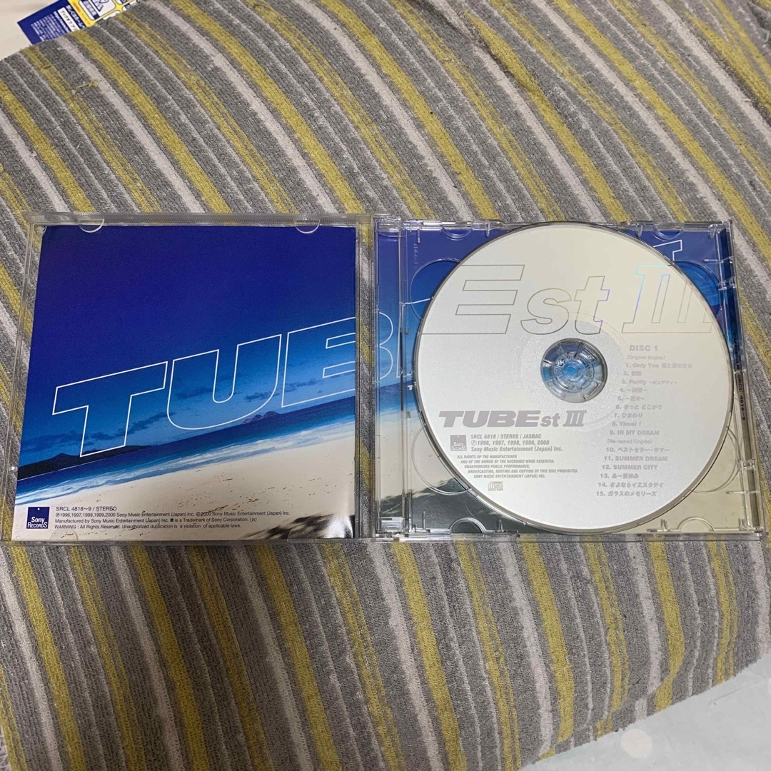 SONY(ソニー)のTUBEst III  帯付き エンタメ/ホビーのCD(ポップス/ロック(邦楽))の商品写真