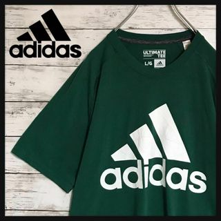 アディダス ロゴTシャツ Tシャツ・カットソー(メンズ)(グリーン