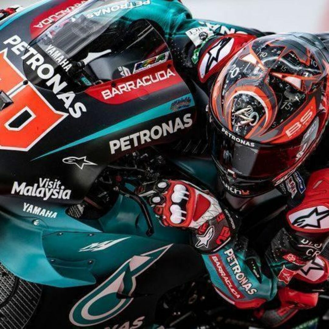 YAMAHA MOTOR POWERED PRODUCTS(ヤマハモーターパワープロダクツ)の【PETRONAS YAMAHA 】MotoGP ポロシャツ【M】 自動車/バイクのバイク(パーツ)の商品写真