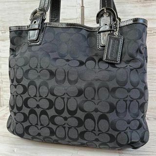 〇〇COACH コーチ ラグジュアリー ペプルドレザー ミニサッチェル 2WAY ハンド トートバッグ F31466 ネイビー