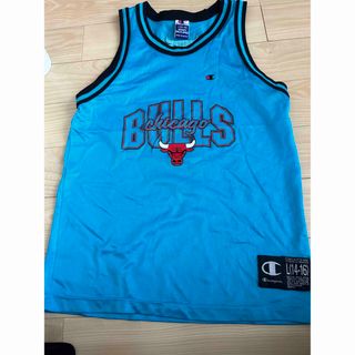 チャンピオン(Champion)のシカゴブルズ　Bulls チャンピオン製　ジャージ(バスケットボール)