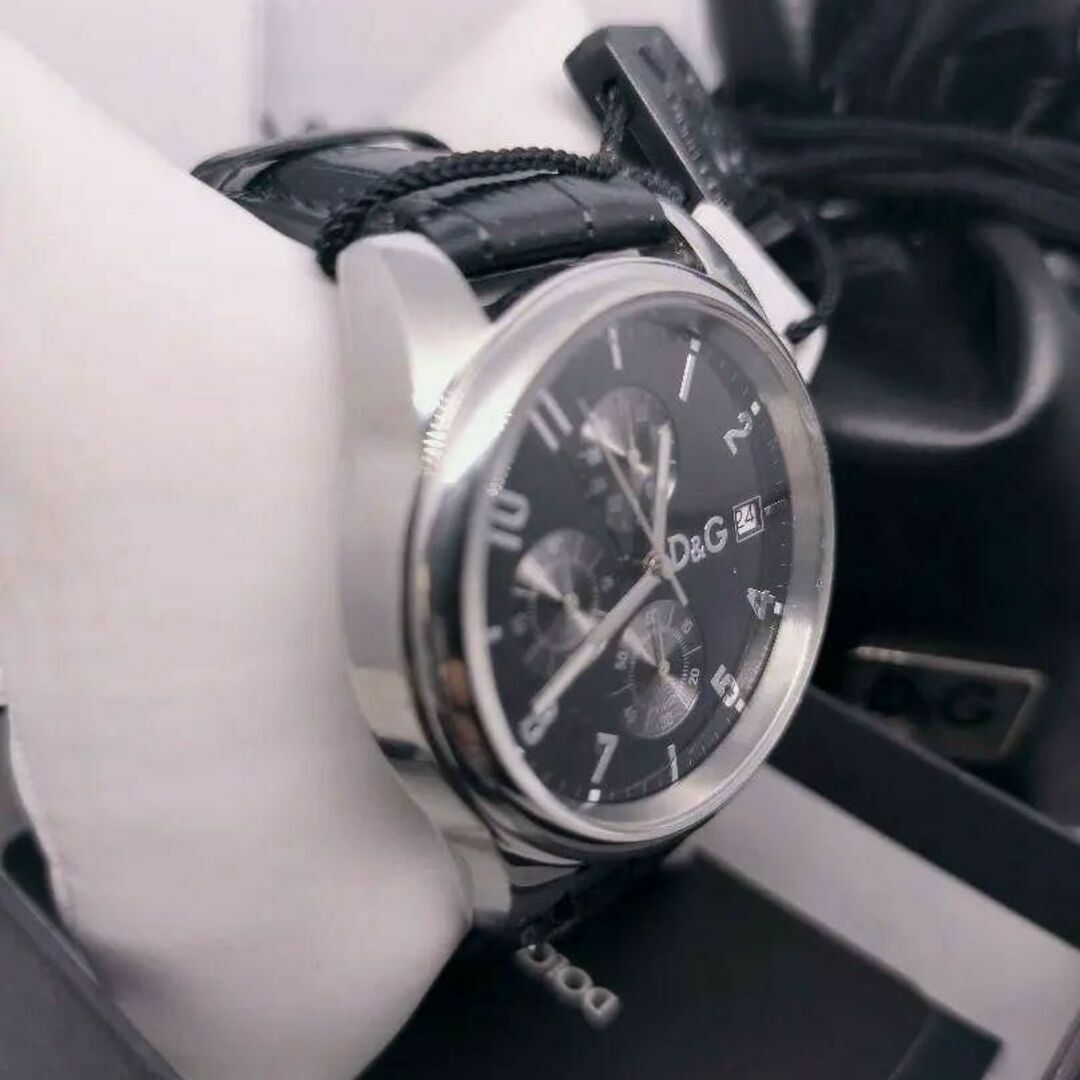 DOLCE&GABBANA - 定価9万円 DOLCE&GABBANA 腕時計 D&G メンズ ブラック 