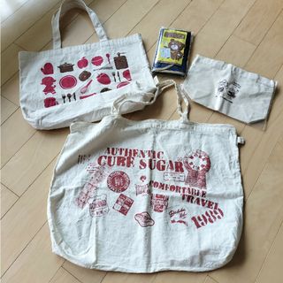 エコバッグ＆トートバッグ　４点セット(エコバッグ)