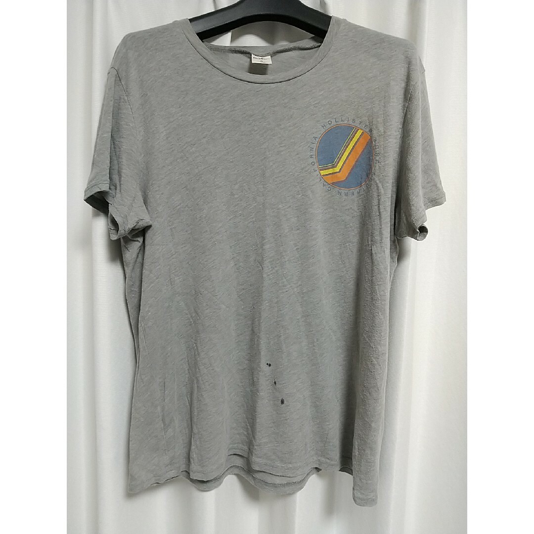 HOLLISTER プリント 半袖Tシャツ Ｍサイズ グレー ホリスター サーフ | フリマアプリ ラクマ