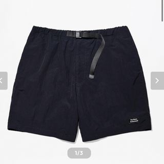 ワンエルディーケーセレクト(1LDK SELECT)のNYLON EASY SHORTS (BLACK) Sサイズ ENNOY(ショートパンツ)