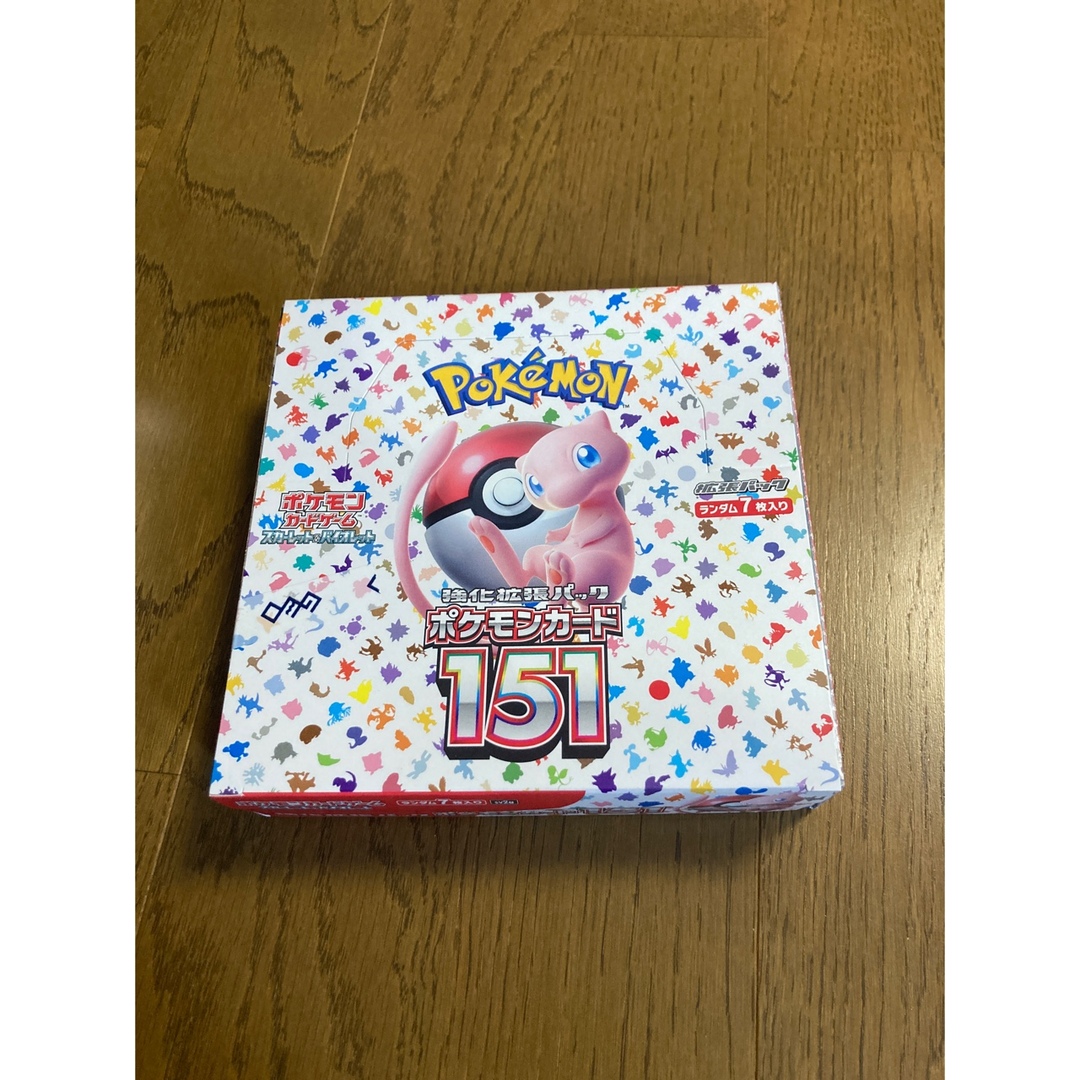 ポケモンカード151  1boxシュリンク無