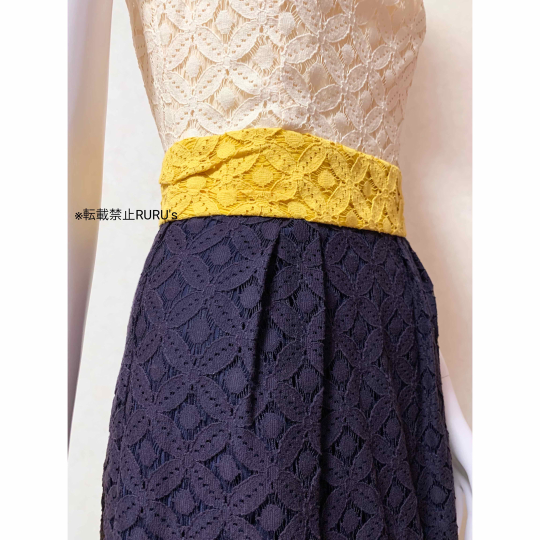 Milly 新品 milly ミリー 刺繍レース×オープンバック コンボ