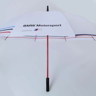 ビーエムダブリュー(BMW)の【BMW Motorsports】Mスポ UMBRELLA 白フルサイズ 傘(汎用パーツ)