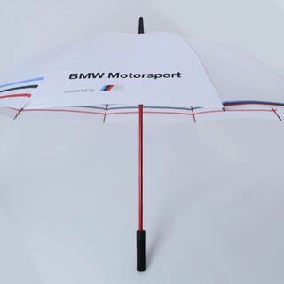 ビーエムダブリュー(BMW)の【BMW Motorsports】Mスポ UMBRELLA 白フルサイズ 傘(汎用パーツ)