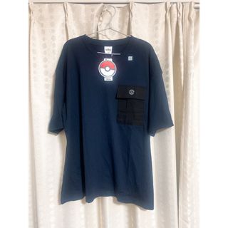 ポケモン(ポケモン)のGU ポケモンコットンビッグビックTシャツ　カビゴン　XLポケ付(Tシャツ/カットソー(半袖/袖なし))