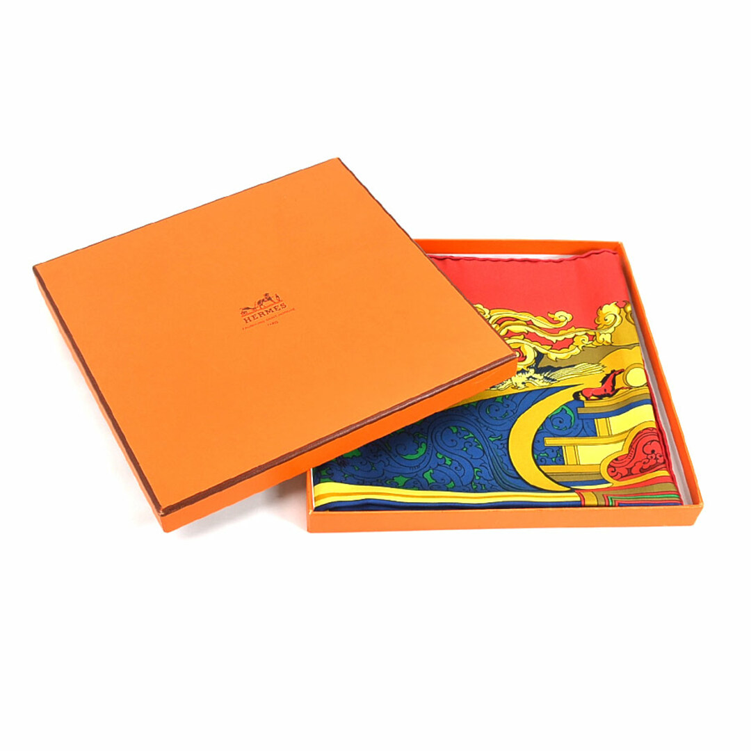 Hermes - エルメス HERMES スカーフ カレ90 ANIMAUX SOLAIRES シルク