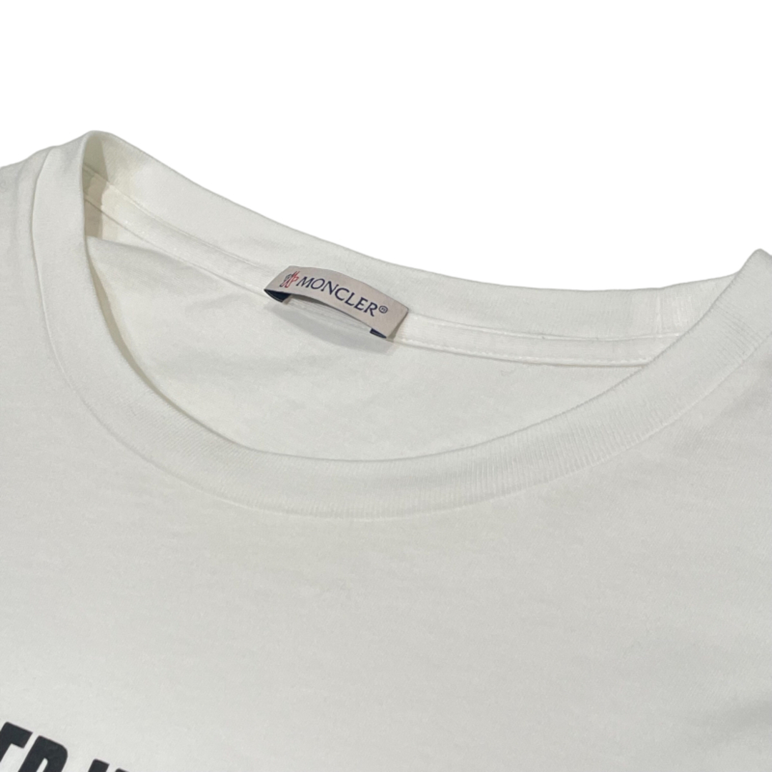モンクレール Tシャツ   S  MONCLER  ホワイト 　国内正規品