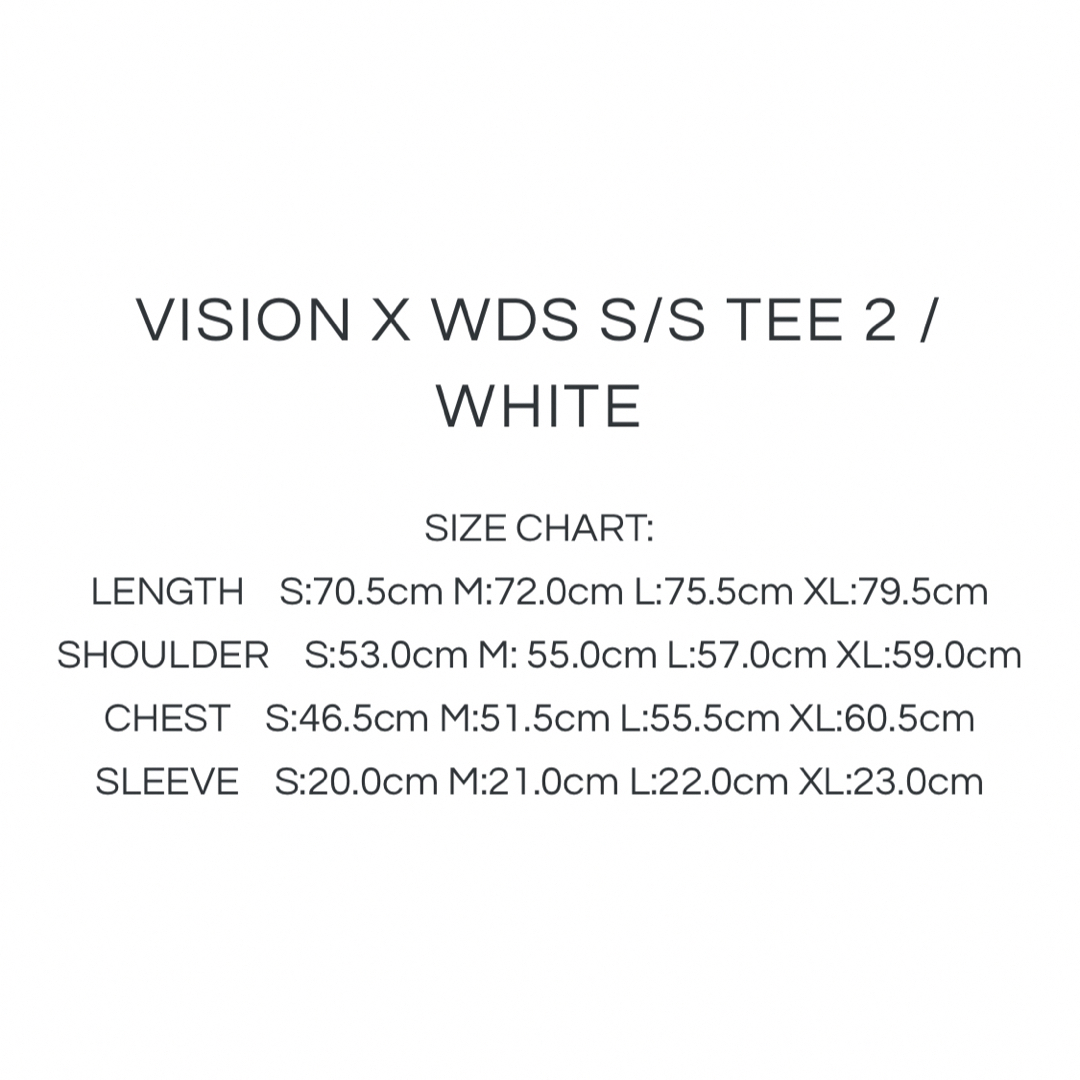 VISION X WIND AND SEA S/S TEE M | hartwellspremium.com