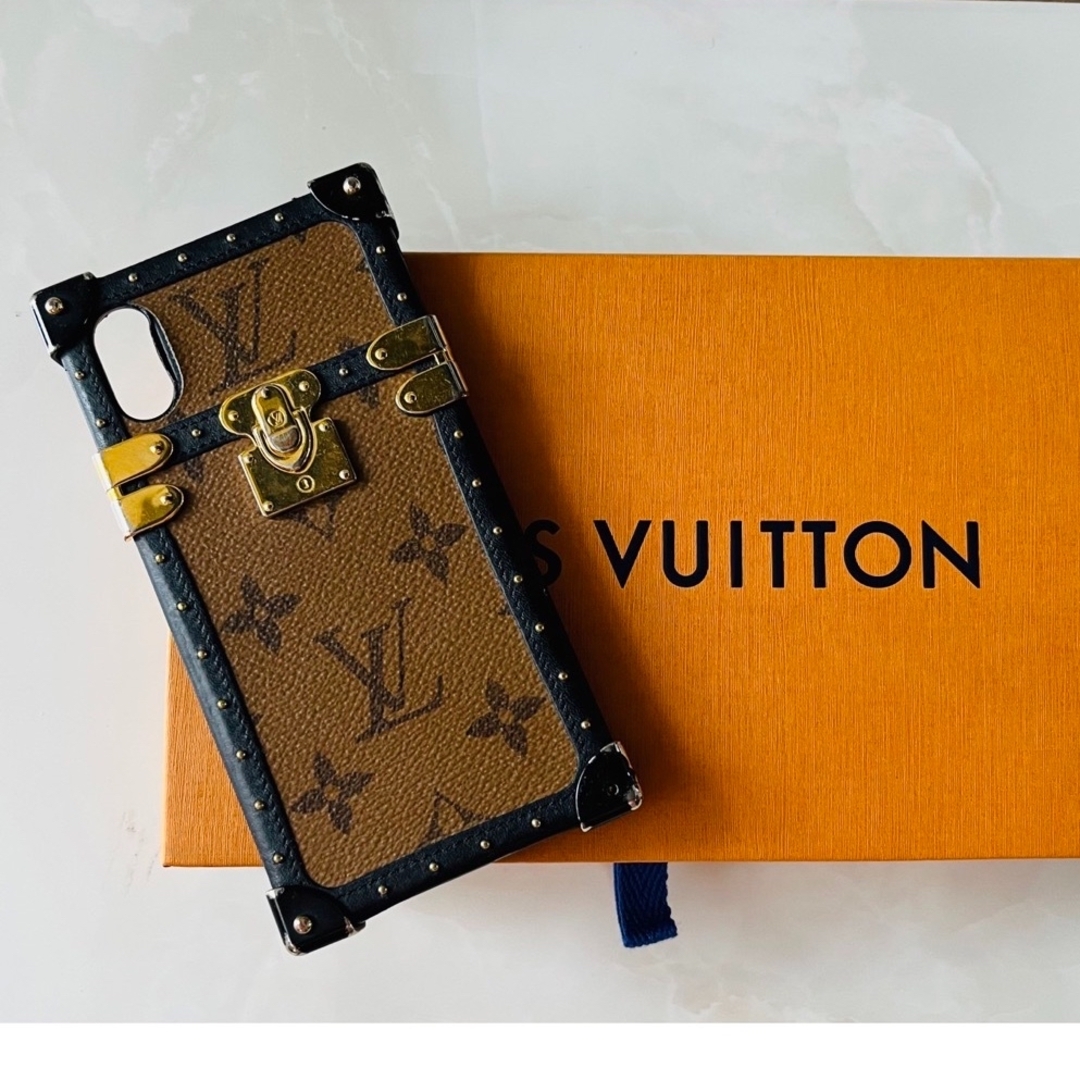 LOUISVUITTON iPhoneXS アイトランクスマホ/家電/カメラ