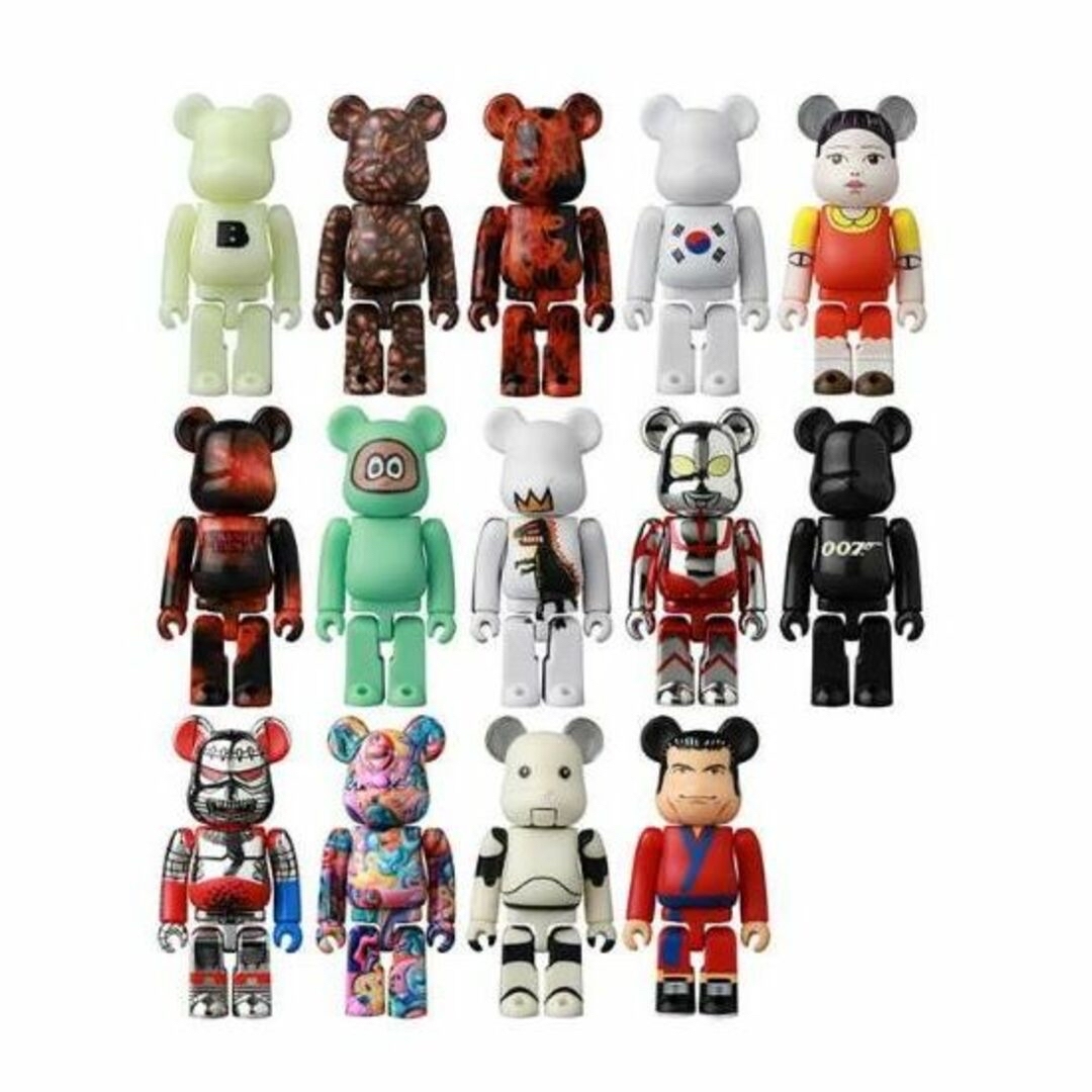 BE@RBRICK(ベアブリック)の【新品・送料無料】BE@RBRICK ベアブリック シリーズ 2個 エンタメ/ホビーのフィギュア(その他)の商品写真