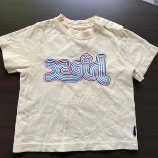 エックスガールステージス(X-girl Stages)のエックスガール　Tシャツ　90センチ(Tシャツ/カットソー)