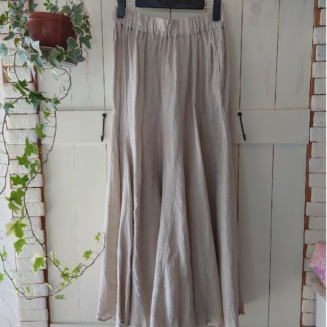 Hug O War - 新品タグ付き、CLOTH & CROSS リネンフレアスカート