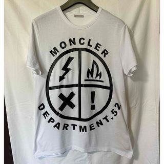 モンクレール(MONCLER)のMONCLER 白Tシャツ(Tシャツ/カットソー(半袖/袖なし))